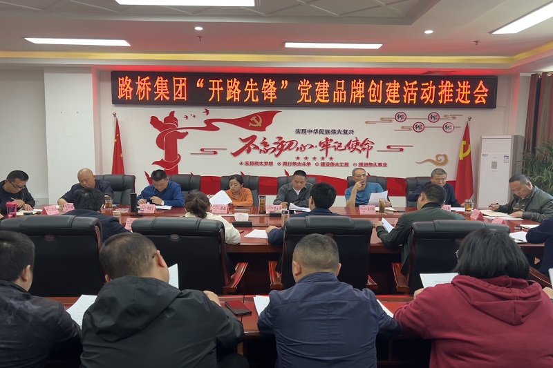 凯时尊龙人生就是博集团召开“开路先锋”党建品牌创建活动推进会